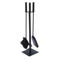 JVL Malham Contemporary Fireside Companion Tool Set – Black, Steel MegaBDM