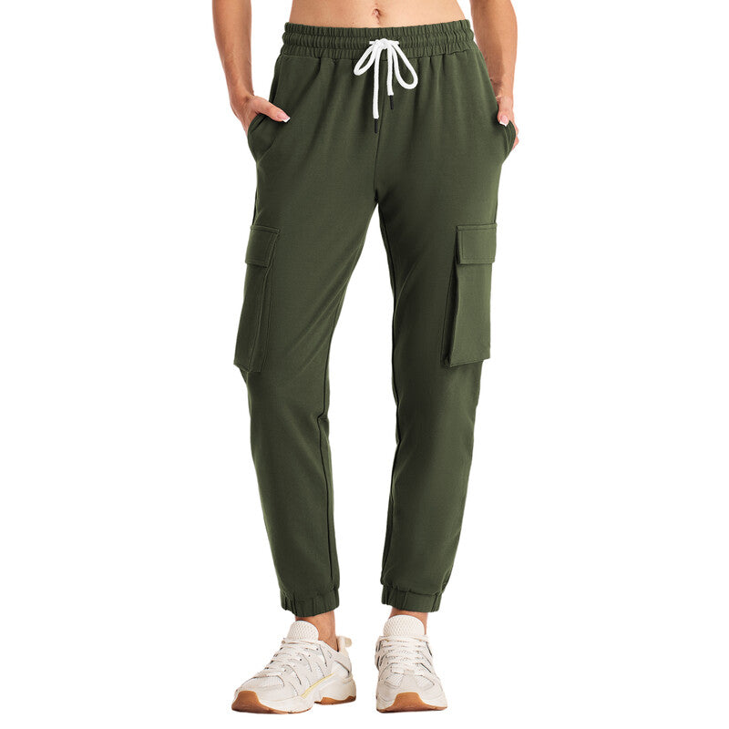 SPECIAL MAGIC Womens Sweatpants 0019 Army Green L MegaBDM