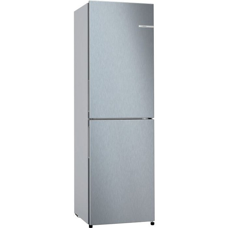 BOSCH KGN27NLEAG 55cm Freestanding Fridge Freezer - Total No Frost - 255L - Stainless Steel Look - E Rated MegaBDM