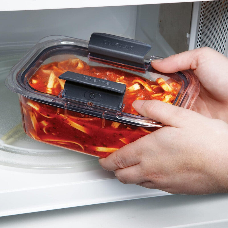 Sistema Brilliance Small Rectangular Food Container, 380ml MegaBDM