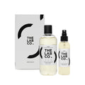The Lab Co. Sleep Care Kit. Non-Bio Laundry Detergent Wash 300ml and Fabric Deodoriser Freshener Mist Spray 150ml for Bedding, Sleepwear and Pillows. Lavender & Chamomile. MegaBDM
