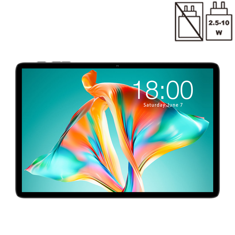 TECLAST P30T 10.1 Inch Android 16 Tablet T7250 Octa Core 16 GB（3 GB+13 GB virtual）+128 GB 120Hz HD 6000 mAh 5GHz WiFi Widevine L1 BT5.0 MicroSD Type-C MegaBDM