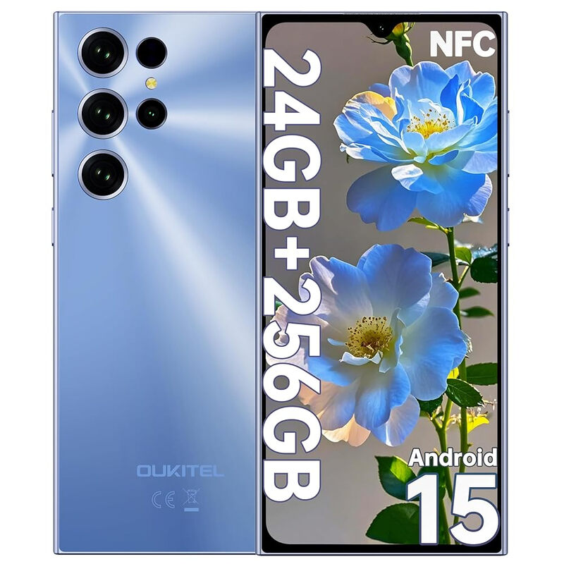 OUKITEL C61 Pro(8+256) Blue Smartphone Dual SIM, NFC MegaBDM
