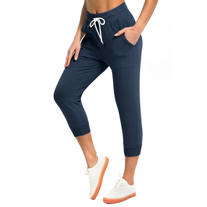 SPECIAL MAGIC Women's Capri Pants 0005 Navy MegaBDM