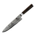 HuoHou Damascus Chef Knife, 67-Layer Damascus Steel Kitchen Knife with 90Cr14MoV Core, 16° Hand Sharpened Edge, Ebony Wood Handle, Razor Sharp Professional Cooking Knife MegaBDM