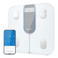 RENPHO Elis 1C Smart Body Scale, 13 Body Metrics, App Connectivity, 4 High-Sensitivity Electrodes, Wellness Tracker, White MegaBDM