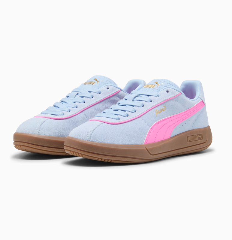 Puma Club Klassika Trainers - Haute Tropic/Pink Pixel/Puma Gold MegaBDM