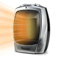 Totopia 1500W Portable Ceramic Space Heater, Heaters for Indoor Use with Adjustable Thermostat, 2 Heat Settings, Overheat and Tip-over Protection, LQ903 MegaBDM