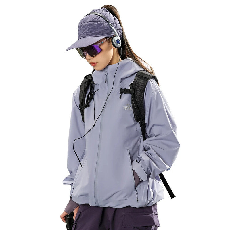 PELLIOT Waterproof jacket Purple L Unisex Dry Bag Storage Water Sports MegaBDM