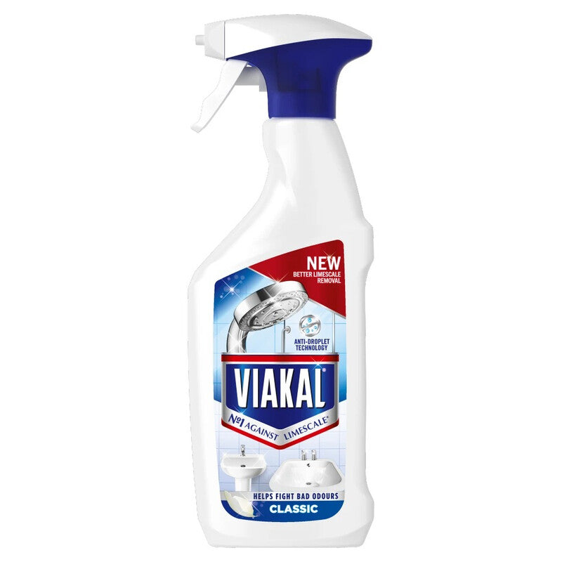 Viakal Limescale Remover Spray, Classic, 500ml MegaBDM