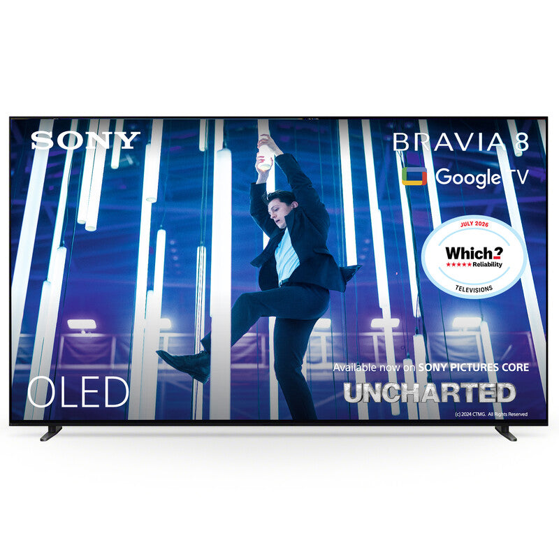 Sony 55"BRAVIA 8 OLED 4K HDR Smart GOOGLE TV-K55XR80BP(Perfect for PlayStation5,Google Cast,Dolby Vision/Atmos) MegaBDM