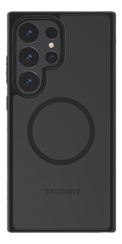 COMMA Pino Series Magnetic Shockproof Case Samsung S24 Ultra Black MegaBDM