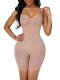 Feelingirl Tummy Control Seamless Mid-Thigh Bodysuit Butt Lifter Shapewear for Women XS/S Light Skin, Couple Gift Perfect Gift