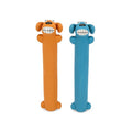 Petface Buddies Latex Loofah Blue or Orange Dog Toy MegaBDM