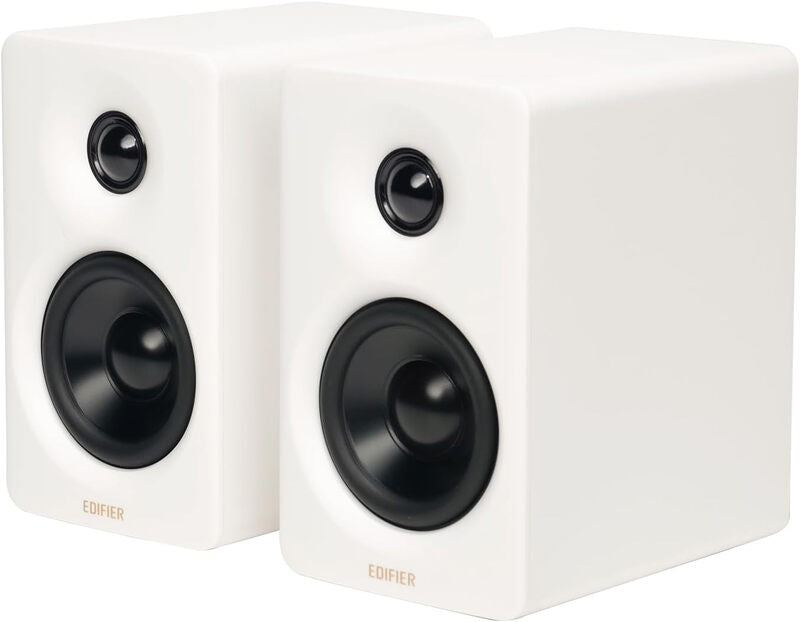 Edifier M60 Multimedia Speakers Bluetooth 5.3, 66W RMS, Hi-Res Audio & Hi-Res Wireless Audio, LDAC, 3" Mid Bass & 1" Tweeter, USB-C & Aux Inputs, Compact Desktop Speaker MegaBDM