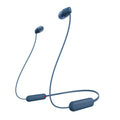 Sony WI-C100 Wireless Neckband Earphones (Blue) MegaBDM