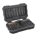 IFIXPRO 42-in-1 Multi-Bit Ratcheting Screwdriver with Detachable T-Handle - Magnetic Bit Set, Storage Case, Repair Tool Kit for Computer, Eyeglass, Bicycle, Watch, Ring Doorbell, Furniture & DIY MegaBDM