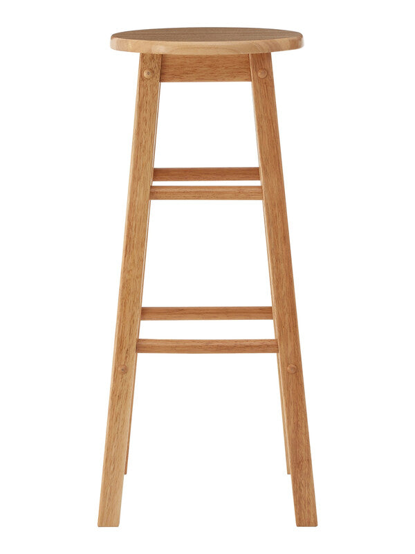Maison by Premier Bar Stool Selby Rubberwood Natural MegaBDM