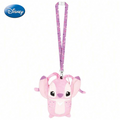 1pc Disney Angel Plush Lanyard Pouch Officially Licensed Cute Soft Plush Themed Movies Anime Peripheral Hanging Phone Storage Bag Gift MegaBDM