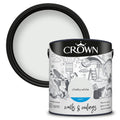 Crown Matt Emulsion Chalk White 2.5L MegaBDM