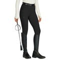 Willit Women's Riding Pants Full Seat Silicone Breeches Equestrian Horseback Riding Tights with Zipped Pocket Black L MegaBDM