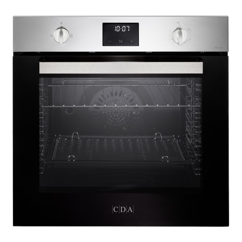 CDA SG121SS Built-In Single Gas Fan Oven 70L - Stainless Steel - A Rated MegaBDM