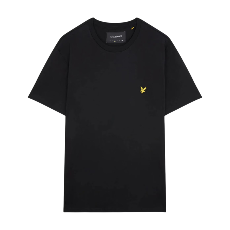 Lyle & Scott Men's Cotton Crew Neck T-Shirt - Jet Black MegaBDM