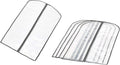 ANQI Zippered Peva Garment Storage Bag, 5-Pack, White MegaBDM