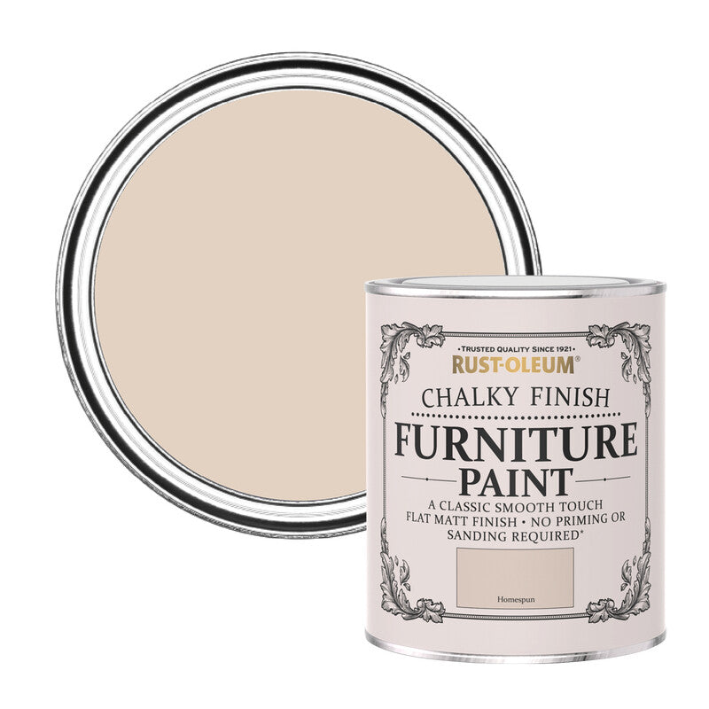 Rust-Oleum Chalky Furniture Paint Homespun 750Ml MegaBDM