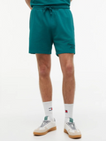 Tommy Hilfiger Jeans Classic Tonal Logo Embroidery Sweat Shorts - Polar Teal MegaBDM