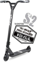 VOKUL Complete Pro Scooter for Kids Boys Girls Teens Up 6 Years - Freestyle Tricks Pro Stunt Scooter - High Performance Gift for Skatepark Street Tricks MegaBDM