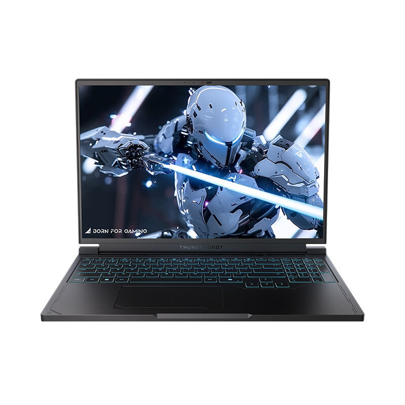 THUNDEROBOT Radiant S16 Gaming Laptop, 16" QHD+ 240Hz 2K Display, AMD Ryzen 7 7745HX, 16GB DDR5 RAM, 1TB SSD, NVIDIA GeForce RTX 5060, RGB Backlit Keyboard, Wi-Fi 6, Black MegaBDM