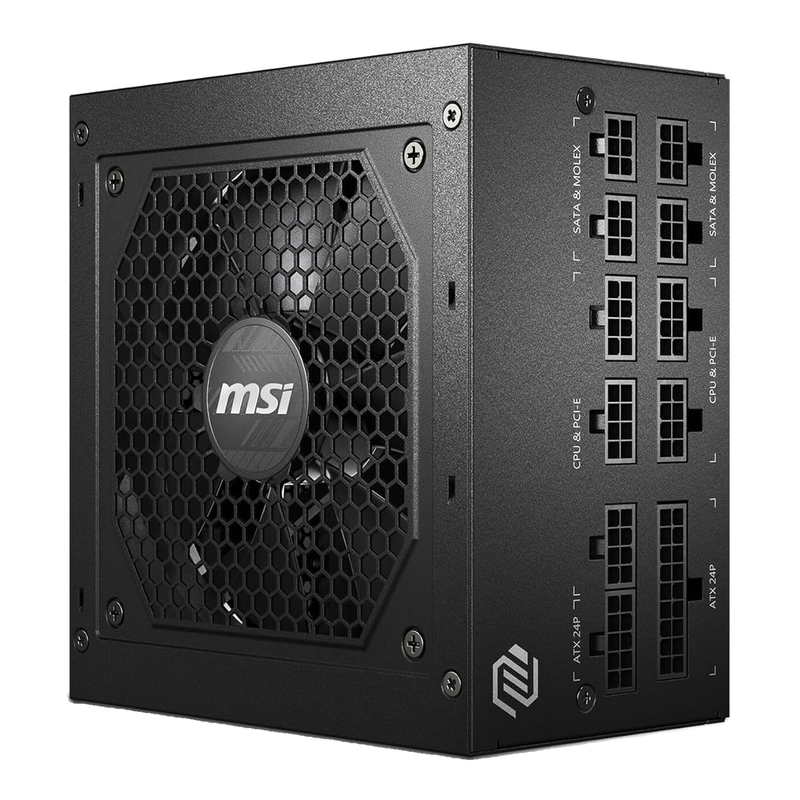 MSI 650W ATX Fully Modular Power Supply - MAG A650GL MegaBDM
