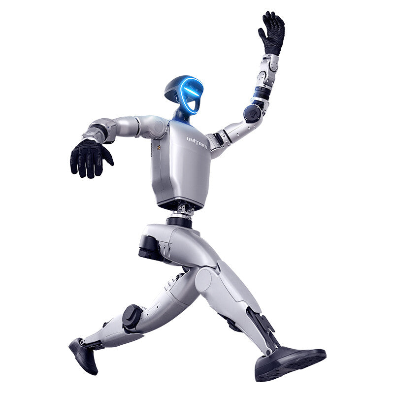 Unitree G1 Humanoid Robot, Embodied Intelligence, Dynamic Agility, Driven by Imitation & Reinforcement Learning, Force-Controlled Dexterous Hands to Manipulate All Objects, Usher in a New Era of Intelligent Agents (SDK/API Not Available yet) MegaBDM