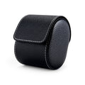 Oirlv Luxury Leather Watch Storage Box Travel Single Watch Case Watch Gift Box for Christmas Anniversary Birthday(Black) MegaBDM