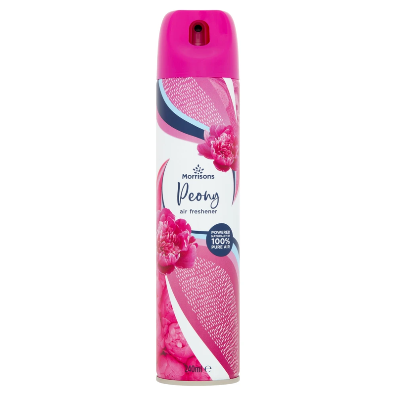 Morrisons Air Freshener Spray, Peony, 240ml MegaBDM