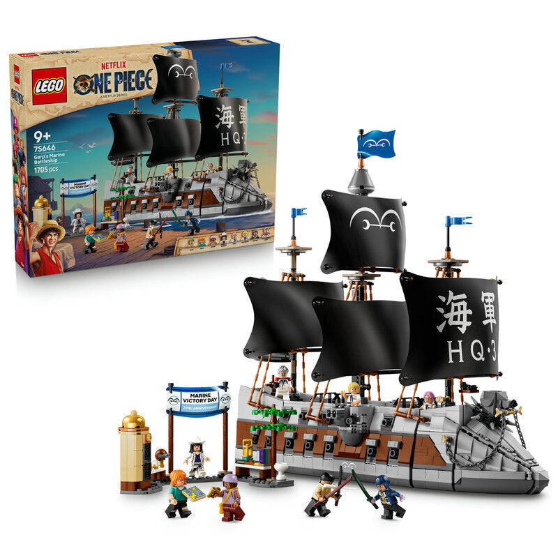 LEGO ONE PIECE 75646 Garp's Marine Battleship MegaBDM