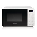 Hisense Digital Solo Microwave Oven, 700 W, 20 L, White - Auto Defrost, 9 Cook Menus, H20MOWS4UK MegaBDM