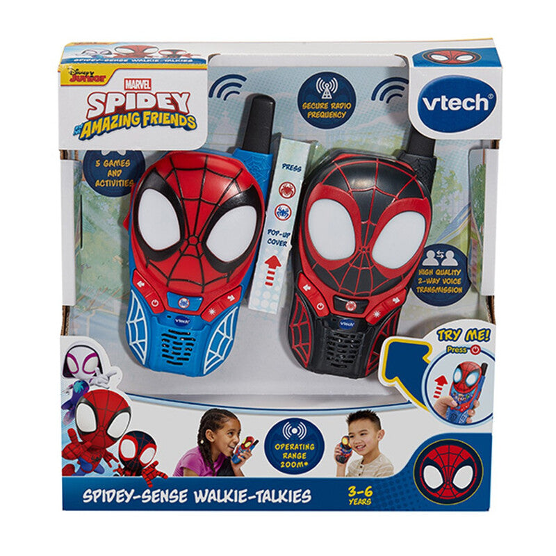 VTech Spidey and His Amazing Friends: Spidey-Sense Walkie-Talkies MegaBDM
