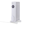 Morphy Richards HeatFlux 1.5kW Oil Filled Radiator with Remote Control – White, 827501 MegaBDM