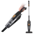 Deerma DX115C,Corded 3-in-1 Handheld Vacuum Cleaner, 600W Suction Power, 15kPa, HEPA & Sponge Filtration, 1.2L Visible Dust Container, Easy Assembly with Slim Design, Limited Time Offer MegaBDM