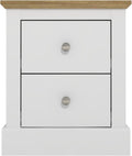 Galano Sufly 2-Door TV Unit – Entertainment Centre for TVs up to 55" – Storage Cabinet and Media Console for Living Room – Ivory/Oak Finish MegaBDM