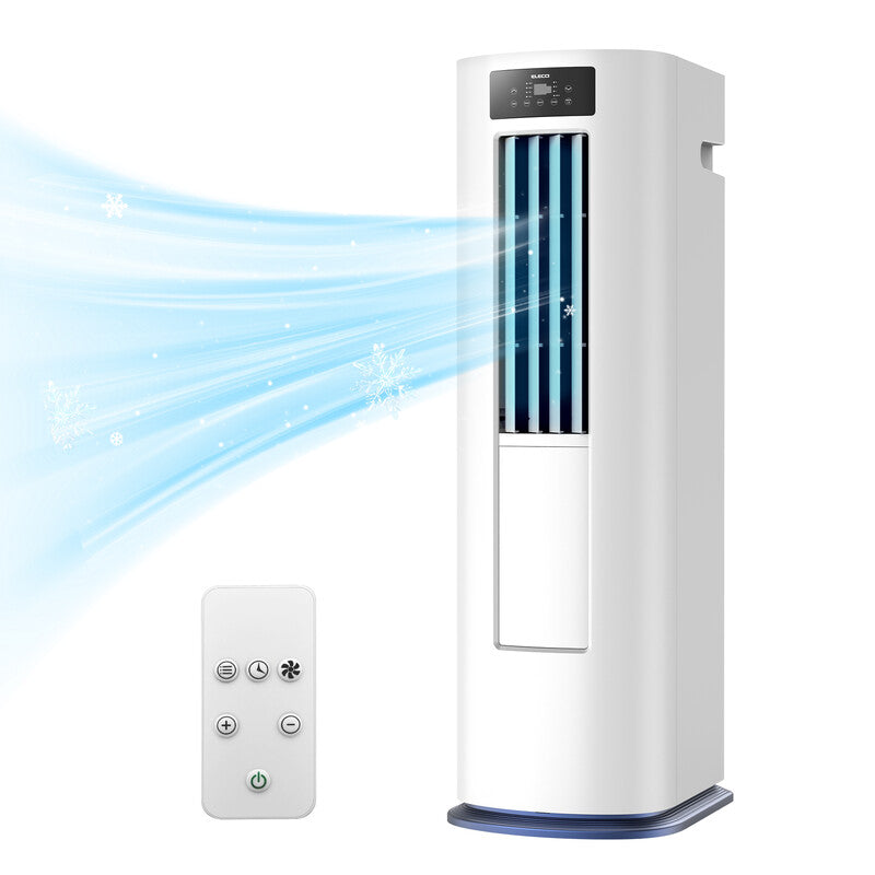 【Summer Clearance】ELECCI 6000BTU Mobile Air Conditioner, 3-in-1 Cooling/Dehumidifier/Fan, Multi Safety Protection, Energy Class A with R290 Refrigerant, Remote Control & 24H Timer, Window Mount Kit for Home Indoor Use MegaBDM