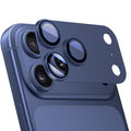 iPhone 17 Pro Max Camera Lens Protector, High Transmittance Alloy, Anti-Fall, Blue, 1 Piece MegaBDM
