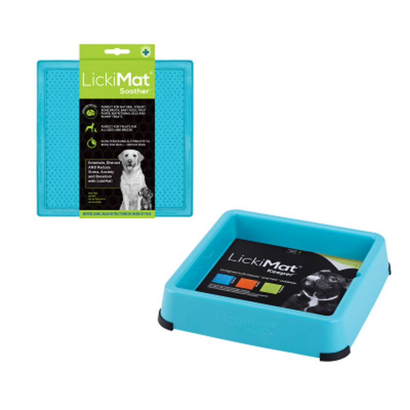 LickiMat Soother Classic Dog Slow Feeder & Feeding Station MegaBDM