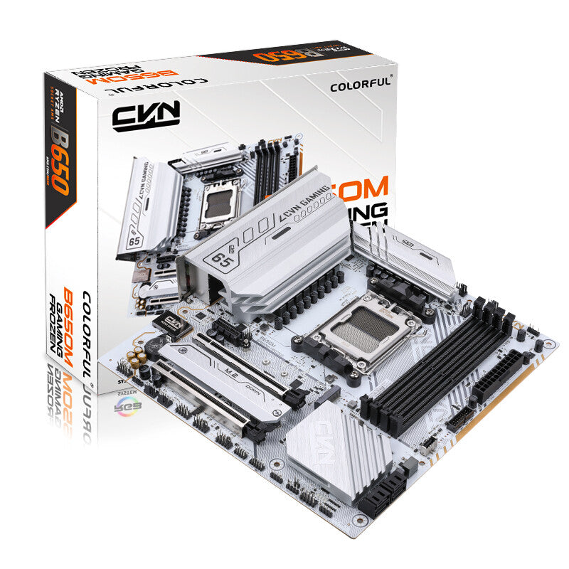 COLORFUL CVN B650M GAMING FROZEN V14 Motherboard, M-ATX Form MegaBDM