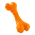 Blinkit Cheese Bone Chew Toy for Dogs, Durable Latex Toy for Small Pets(0-5kg), Interactive Training and Teething Toy (10.7×4cm) MegaBDM