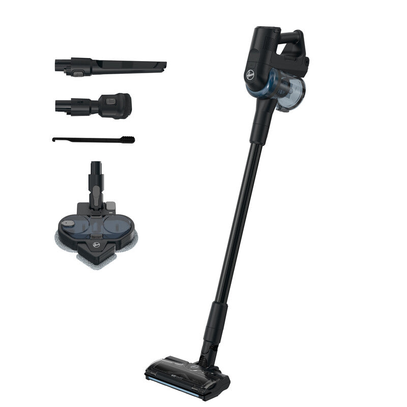 Hoover HF4 Hydro Cordless Stick Vacuum Cleaner and Power Mop - 100AW Suction, 60 Minute Runtime, Anti Twist Technology, HF410YH3 MegaBDM