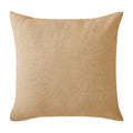 Deconovo Faux Linen Cushion Cover Orange Color 50x50cm 1pc MegaBDM
