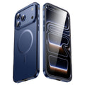 IM-CHEN iPhone 17 Pro Case, Alloy Frame, Original Color, MagSafe Magnetic Version, Blue, 1 Piece MegaBDM